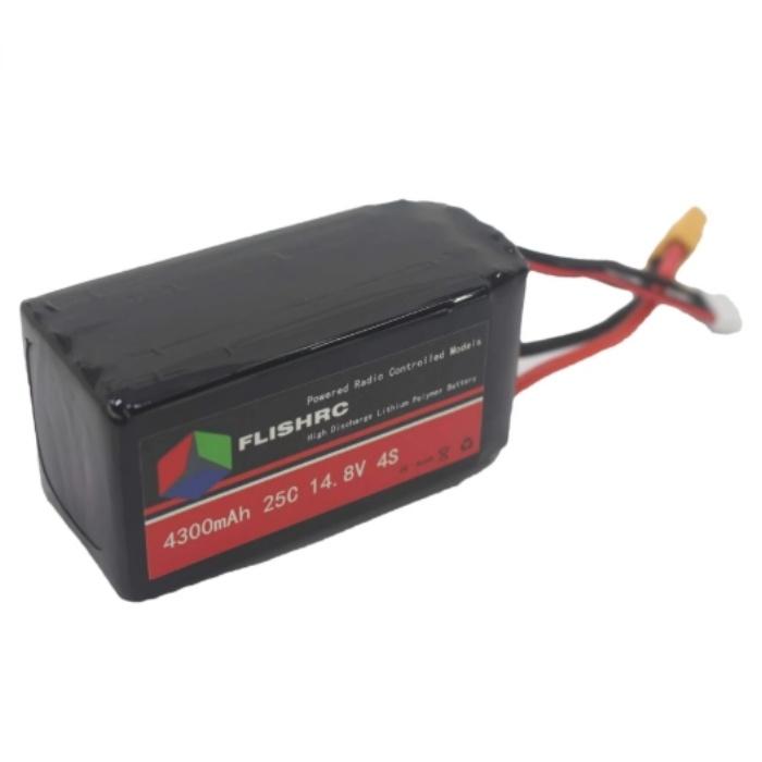 FLISHRC FL4300mA4SコンパクトサイズLIPO | 