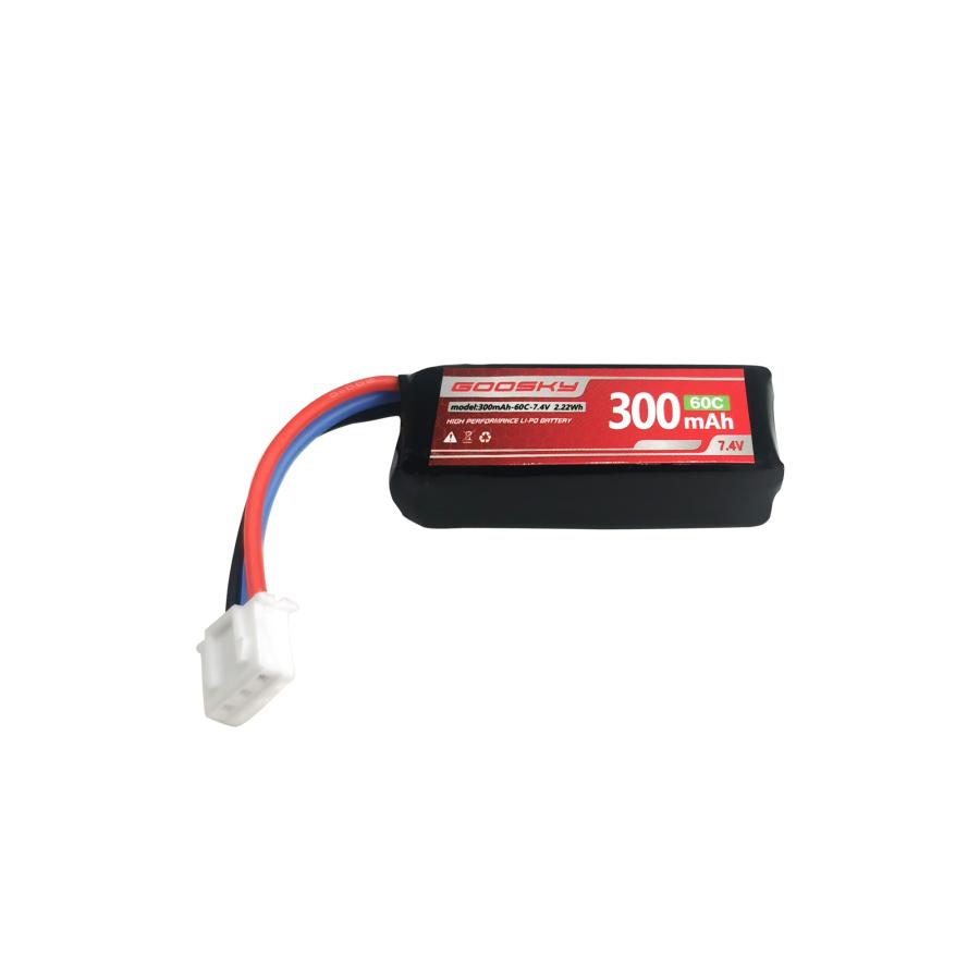 GT030039 S1用LIPOバッテリー 300mA 2S 60C : RCイーテック - 通販