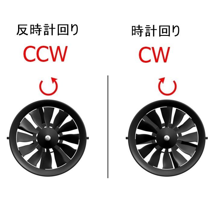 POWERFUN70mmPRO CW 6S用2100KV  70mmEDF12ローター★時計回り★ |  | 01