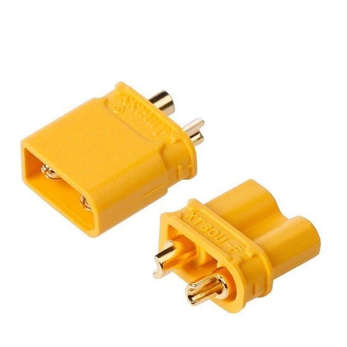 XT30U　2ｍｍコネクターオスメスセット | 