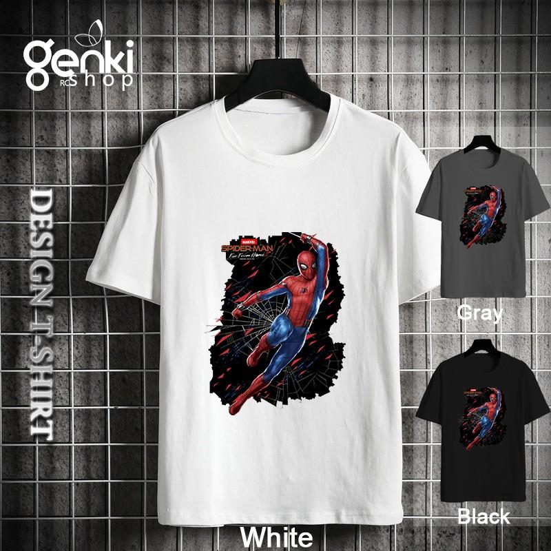 Diyｔシャツ Spiderman Diyデザイン 人気 定番アイテム ユニセックス ロゴ Tシャツ 男女シャツ 半袖 快適 涼しい ひんやり カジュアル Diyデザイン可能 Diyppt11 Rc Genki Shopヤフー店 通販 Yahoo ショッピング