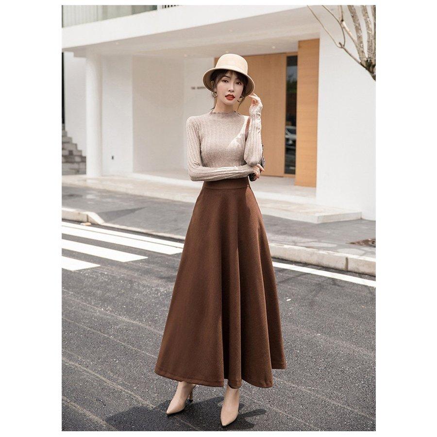 ロングスカートレディース スカート マキシ丈 ロング丈 秋 冬 ロングスカートレディース スカート マキシ丈 ロング丈 秋 冬