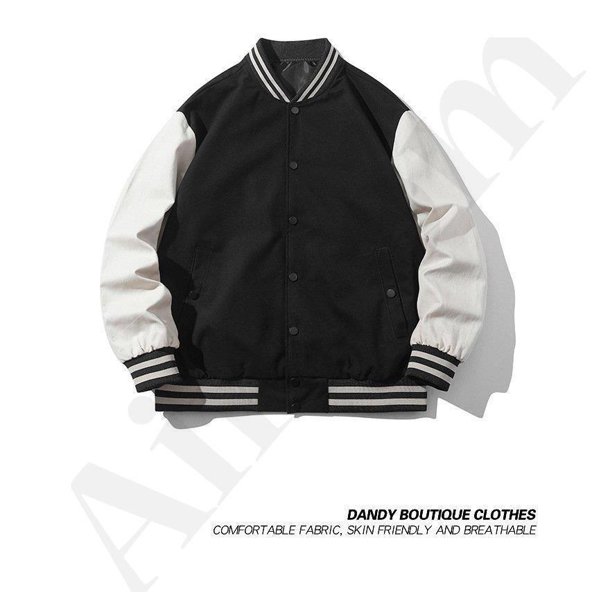 人気ショップ ジャケット 切り替え 配色 アメカジ スポーツ 春 秋 冬 スタジャン メンズ ブルゾン アウター 無地 切り替え 配色 アメカジ スポーツ 春 秋 冬 スポーツ 部活 野球 アウトドア カジュアル ストリート系 おしゃれ Www Threeriversofs Com