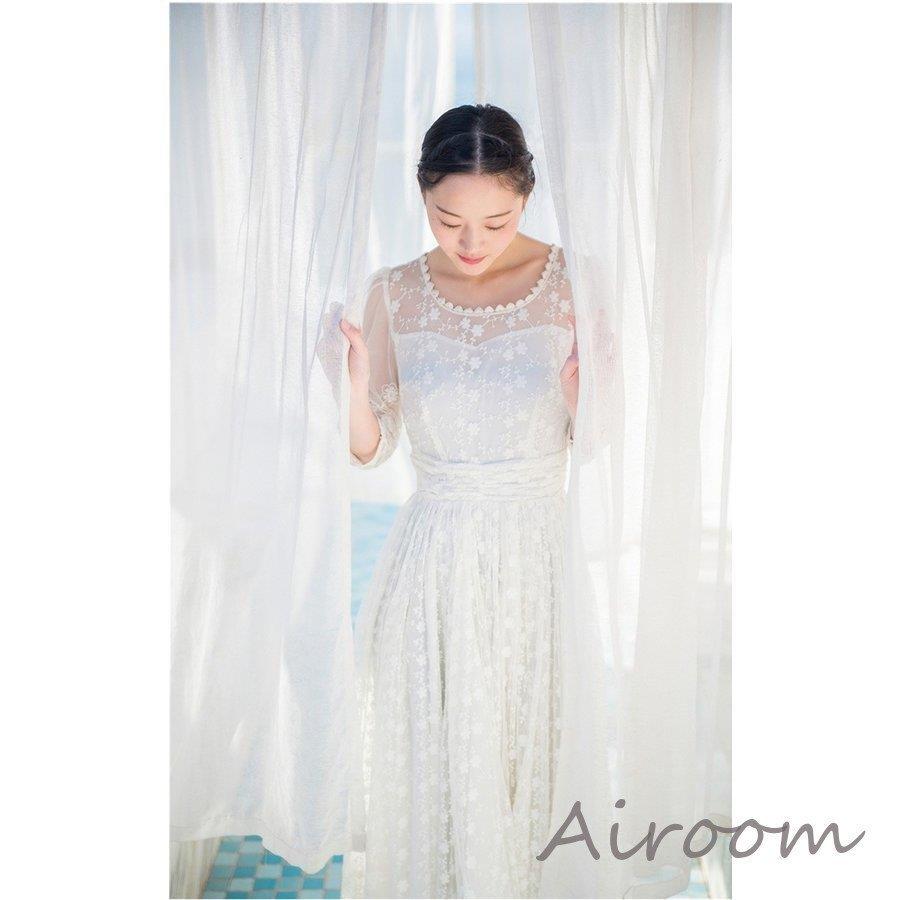 マキシワンピ 春ワンピース 秋ワンピース レディースワンピース