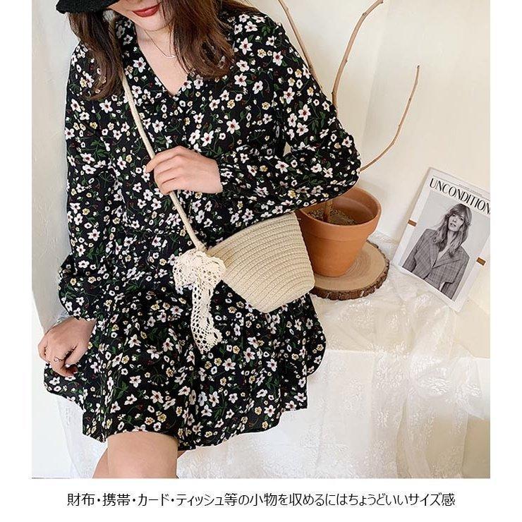 かごバッグ レディース ショルダーバッグ 夏 カゴバッグ