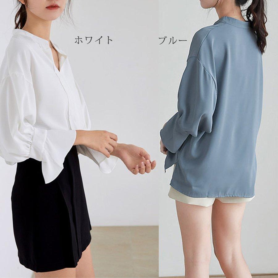 極美品　キャピタル スキッパー　長袖 ブラウス　リボン　パッチワーク 0 白 極美品 キャピタル スキッパー 長袖 ブラウス リボン パッチ