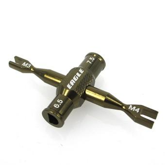 ネコポス対応 イーグル Eagle 3723v2 U Gu Sp デュアル ターンバックルレンチ 3mm 4mm ボールエンドワインダー付 Gu ラジコン夢空間 通販 Paypayモール