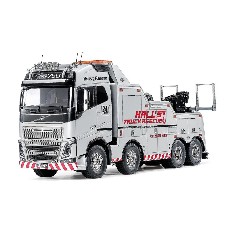 タミヤ（TAMIYA） /47528/1/14RC ボルボ FH16 750 8×4レッカートラック