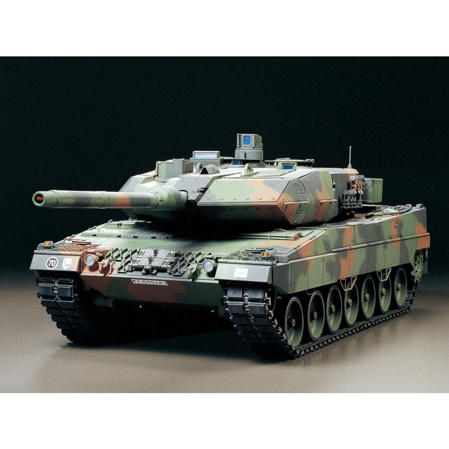 タミヤ 1/16RC戦車 レオパルド2A6 電動ラジコン : 56019 : ラジコン夢