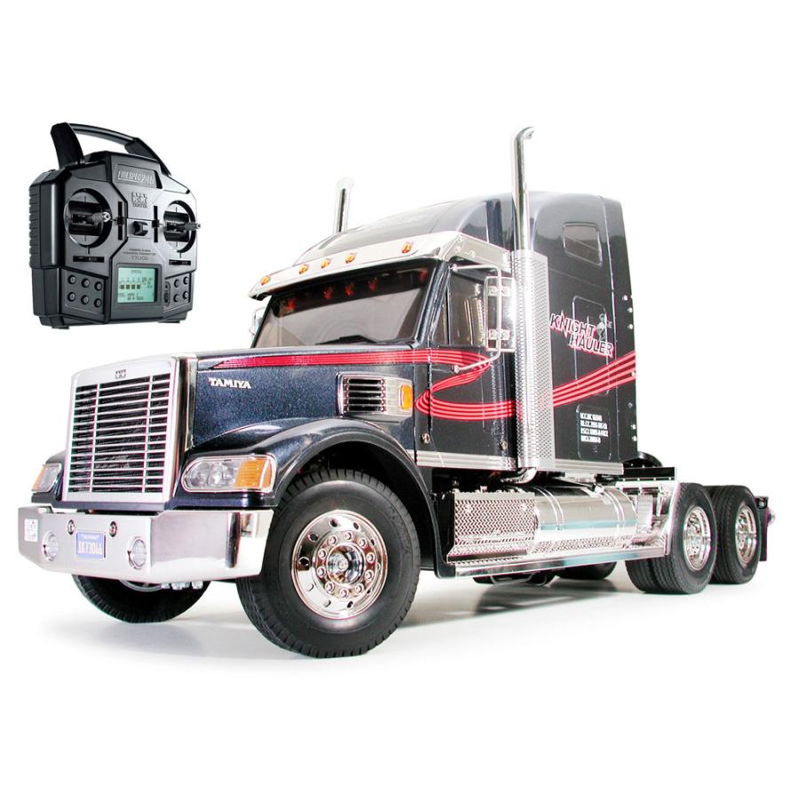 タミヤ 1/14電動RC トレーラーヘッドナイトハウラー メタリック