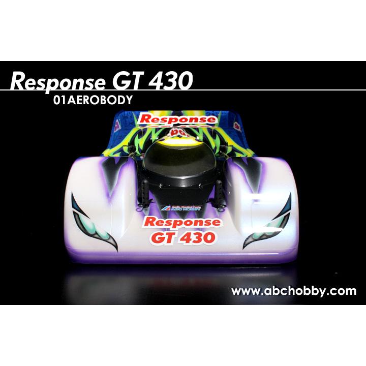 ABCホビー/67054/01エアロボディ レスポンス GT430 ボディセット（未