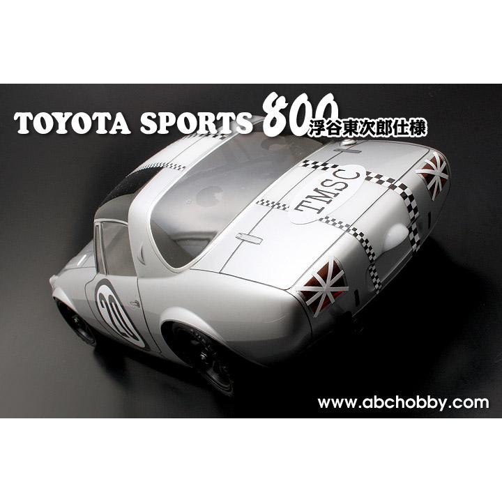 ABCホビー/67308/01スーパーボディミニ トヨタ・スポーツ800 浮谷東
