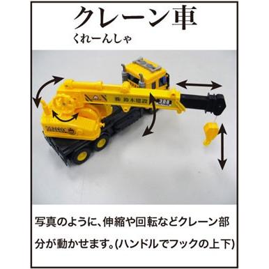 童友社（DOYUSHA） /D-004807/はたらく車両 クレーン車 : ラジコン夢