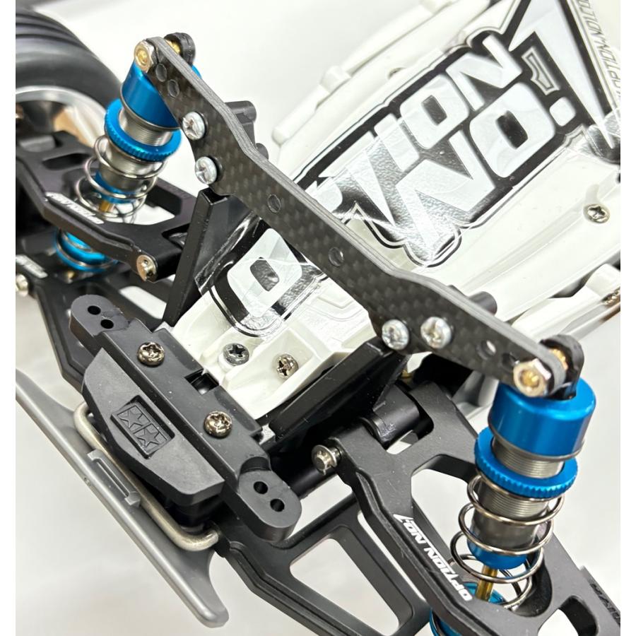セット DB01 アルミキャスターブロック+カーボンダンパーステー タミヤ ホップアップオプションズ OP.2088 BB-01 アルミダンパー