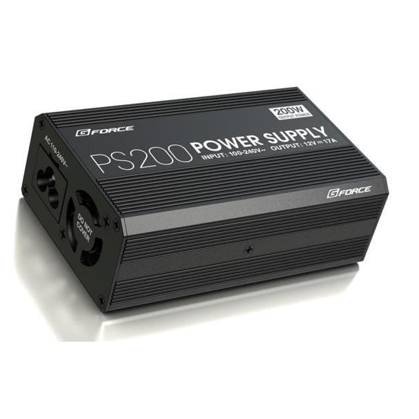 G FORCE PS200 安定化電源 (12V/17A)  他 G-FORCE PS200 小型安定化電源 MAX17A(200W) PS200 Power Supply