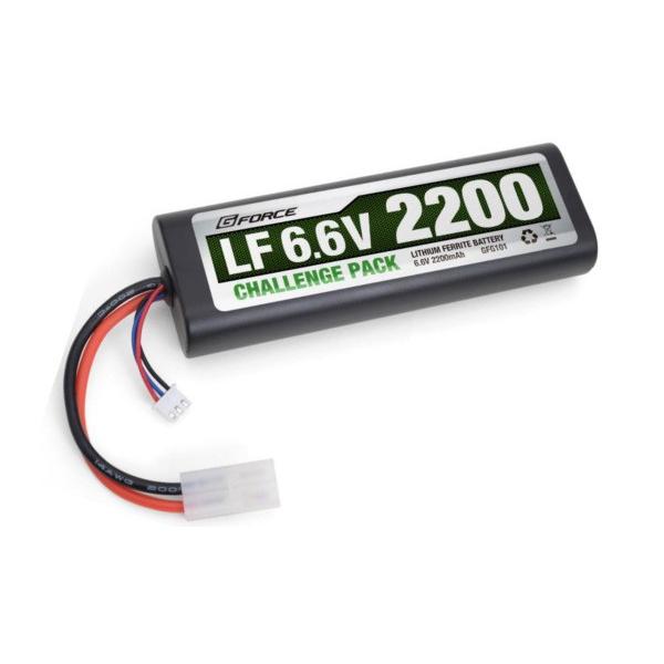 G-FORCE(ジーフォース)/GFG101/LF Challenge Pack 6.6V 2200mAh　リフェバッテリー（Yahoo!・ラジコン夢空間）