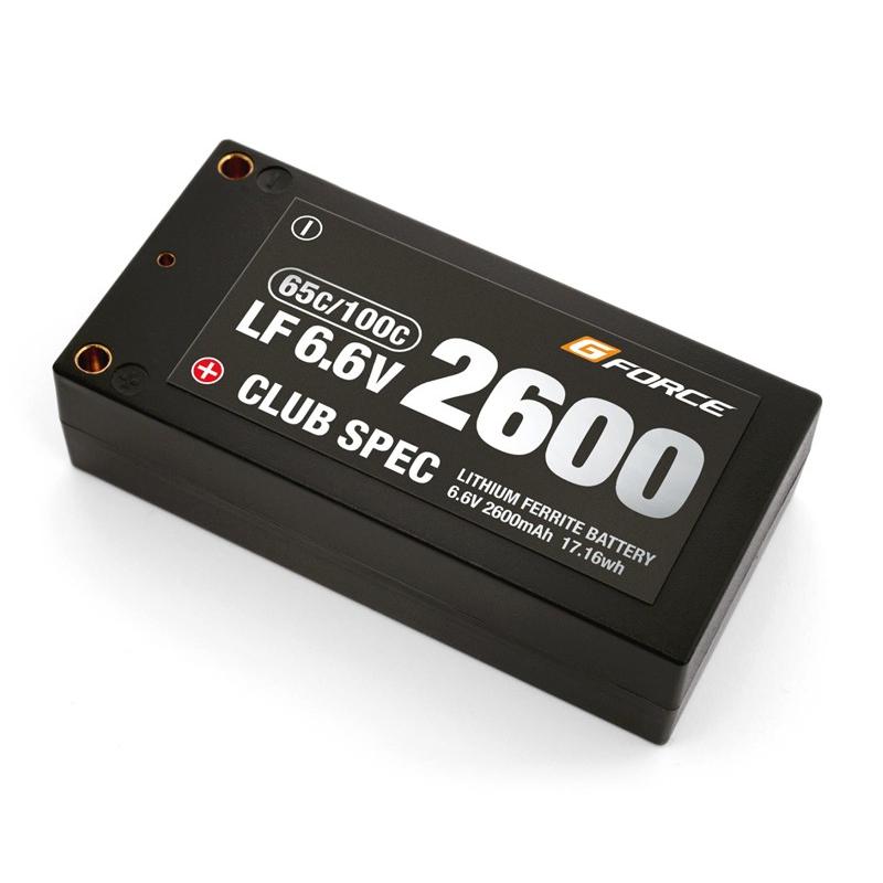 G-FORCE(ジーフォース)/GFG102/CLAB SPEC LiFeバッテリー 6.6V 2600mAh ラジコン夢空間 - 通販 -  PayPayモール
