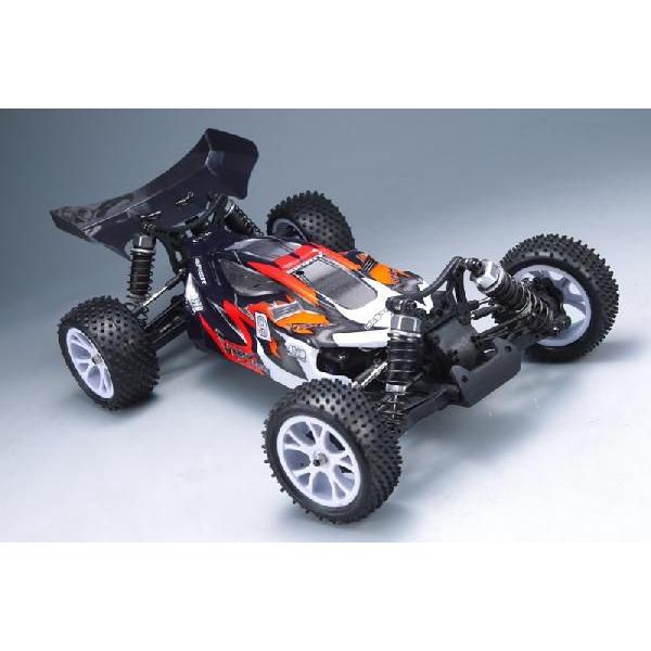 OPTION No.1/イリュージョンTYPE-7 4WD電動オフロードバギー完成2.4Gプロポ付きフルセット