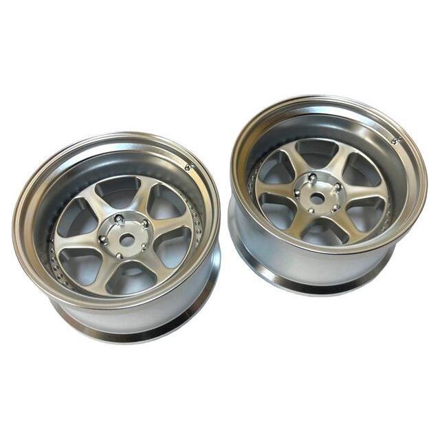 【ネコポス対応】LAB/LW-0506MC/WORK MEISTER L1 WHEEL STANDARD RIM オフセット6 マットクローム 2本入｜rc-yumekukan｜03