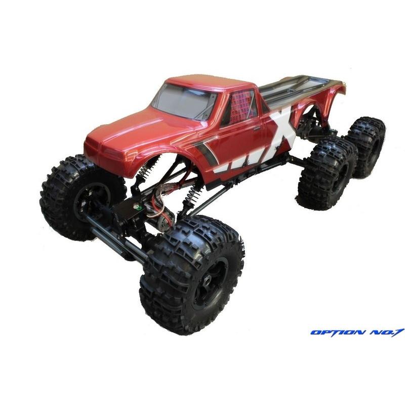 OPTION No.1(オプションNo.1)/MT1016/6*6 ロッククローラー(スピードコントローラー，サーボ、モーター、塗装済みボディ)