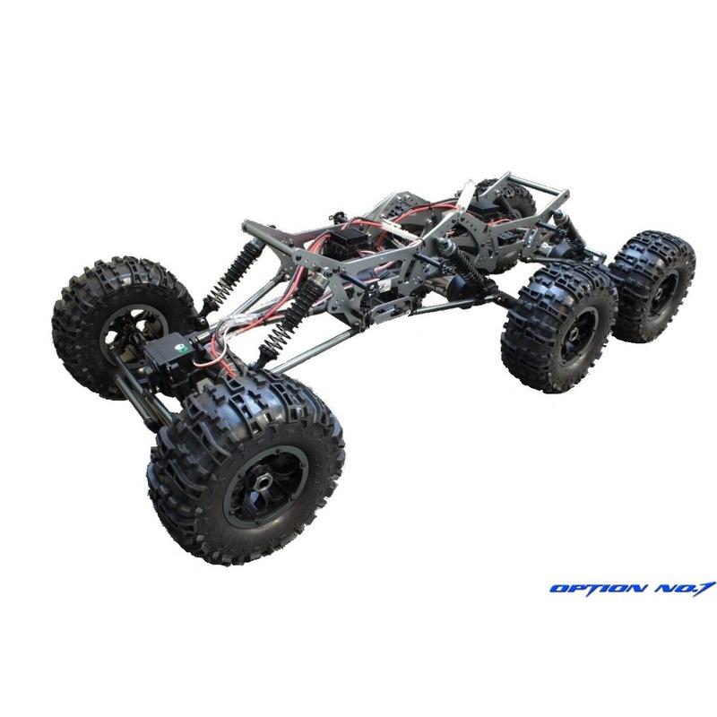 OPTION No.1(オプションNo.1)/MT1016/6*6 ロッククローラー(スピードコントローラー，サーボ、モーター、塗装済みボディ) 