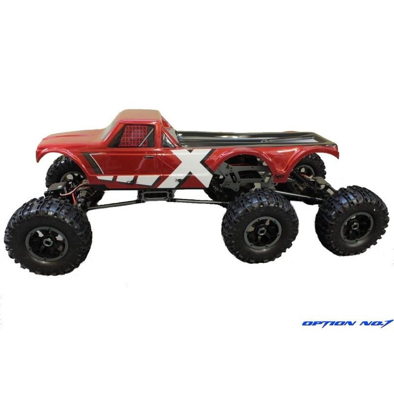 OPTION No.1(オプションNo.1)/MT1016/6*6 ロッククローラー(スピードコントローラー，サーボ、モーター、塗装済みボディ) 