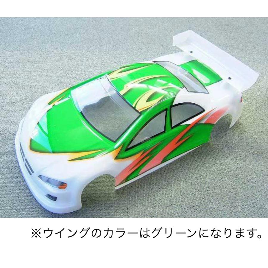 HPI ラジコンボディ　ダッヂストラトス　190mm OPTION No.1 OPTION No.1/ダッジストラトス ペイント済みボディ