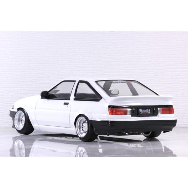 パンドラRC(Pandora RC)/PAB-3178/Toyota AE86 スプリンタートレノ 3ドア クリアボディセット(未塗装)｜rc-yumekukan｜03