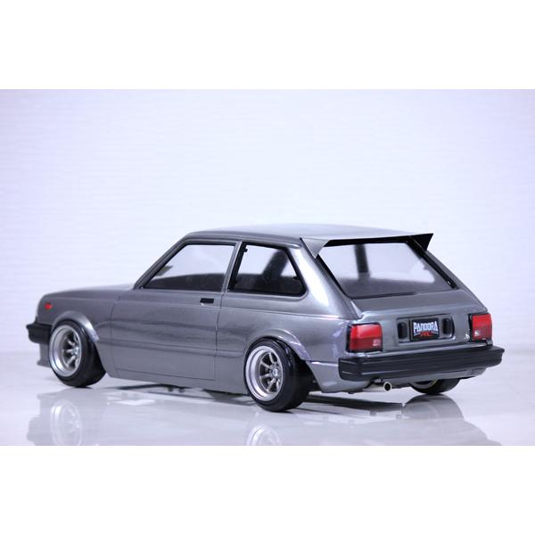 パンドラRC(Pandora RC)/PAB-3182/Toyota  スターレット  KP61 後期 クリアボディセット(未塗装)｜rc-yumekukan｜03