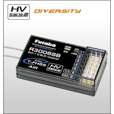 Futaba R3006SB 8ch S-BUS受信機 双葉電子工業 フタバ(Futaba)/R3006SB/R3006SB テレメトリー 空