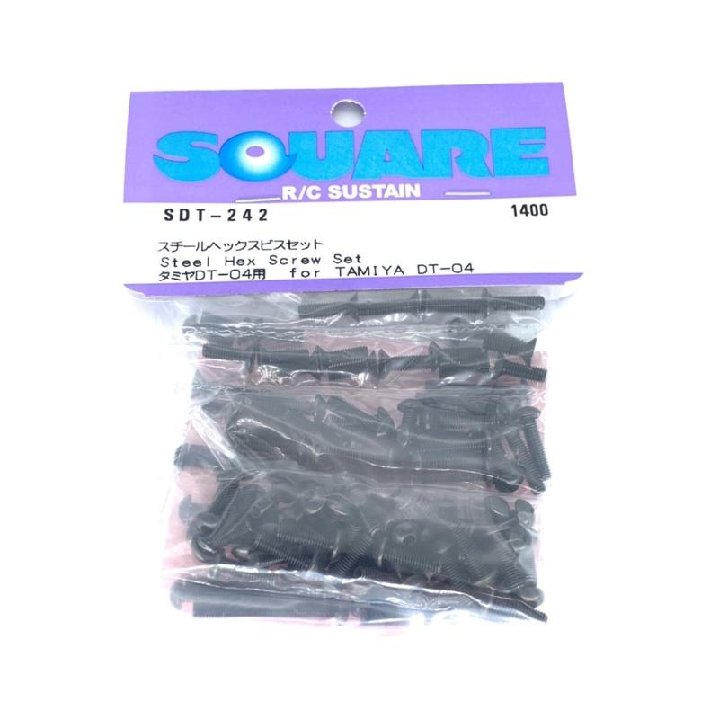 ネコポス対応】スクエア(SQUARE)/SDT-242/スチールヘックスビス