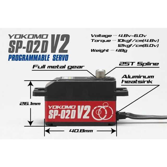 YOKOMO YOKOMO(ヨコモ)/SP-02DV2R/ドリフト用プログラマブル YOKOMO YOKOMO(ヨコモ)/SP-02DV2R/ドリフト用プログラマブル