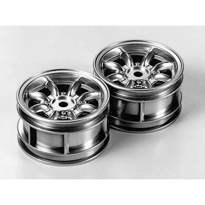 タミヤ（TAMIYA） タミヤ/SP.676 Mシャーシ8本スポークホイール(メッキ