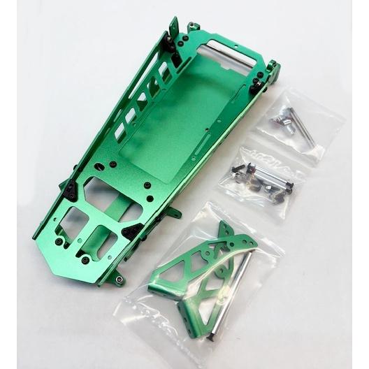 グラスホッパー・ホーネット用アルミシャーシ Amazon | Kingfly 超軽量アルミシャーシ タミヤ 1/10 グラス