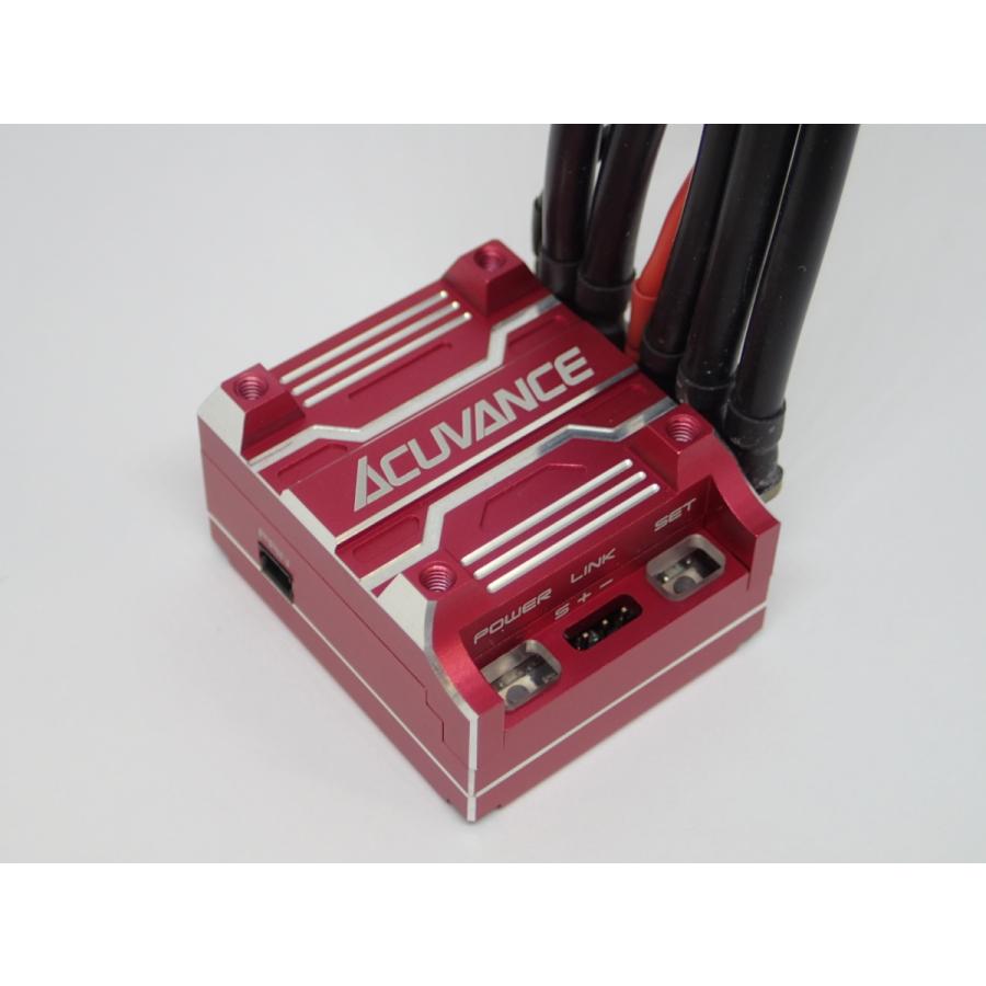 アキュバンス　XARVIS RED 超高速回転FANユニット（レッド）セット アキュバンスXARVIS RED 超高速回転FANユニット（レッド）セット