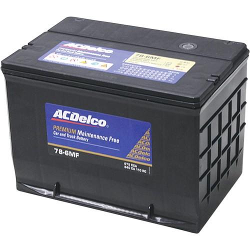 ACDelco 78-6MF ACデルコ 北米車用 サイドターミナルバッテリー(78-600 