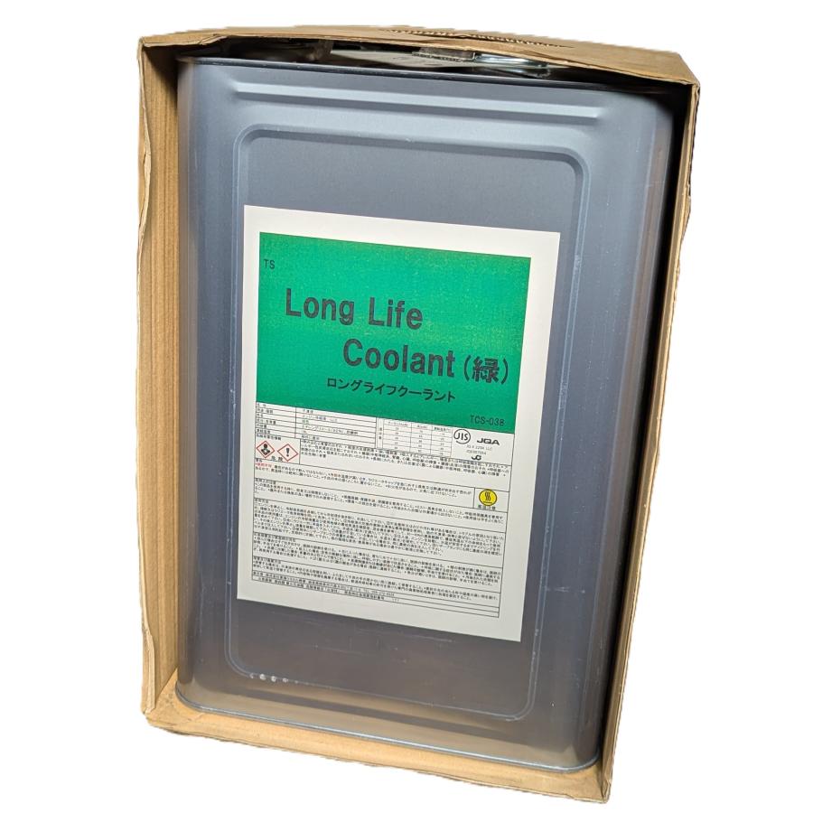 LLC クーラント/不凍液 緑 JIS規格 18L : カーショップRCA NEXT