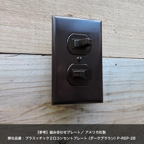 ダブルスイッチ 片切り 片切り ダークブラウン Eaton 271b Ws 1 1b R C Company 通販 Yahoo ショッピング