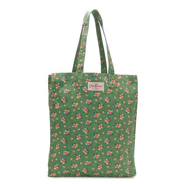 キャスキッドソン CATH KIDSTON トートバッグ 324519 BOOK BAG GUSSET CT GREEN｜rcmdfa