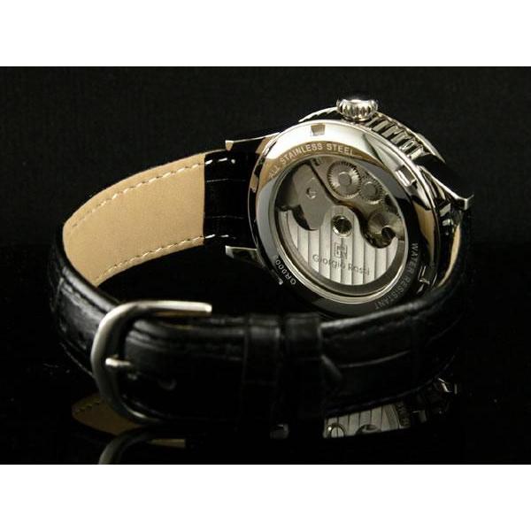 ジョルジオ ロッシ Giorgio Rossi 腕時計 自動巻き メンズ Gr 0003 Bk Md 2572 リコメン堂ファッション館 通販 Yahoo ショッピング