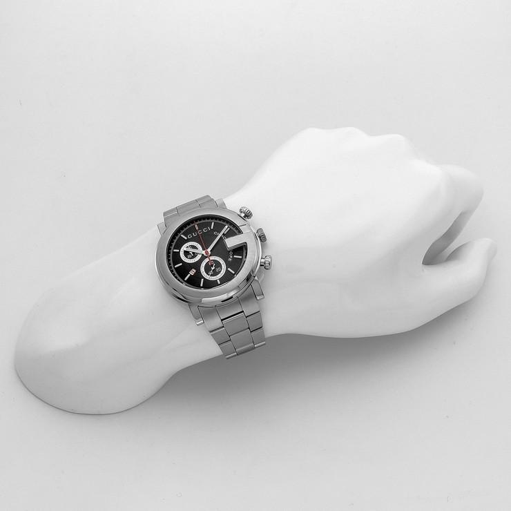 GUCCI グッチ 腕時計メンズ スイス製 YA101309 Gクロノ 時計 クォーツ 日常生活防水 2年保証 プレゼント ギフト｜rcmdfa｜04