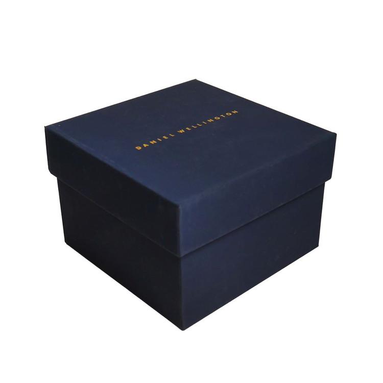 ダニエルウェリントン ネクタイ&タイバー&チーフ 3点セットNAVY