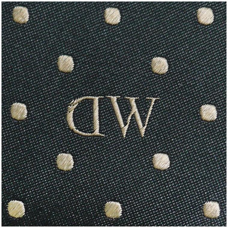 ダニエルウェリントン ネクタイ&タイバー&カフス 3点セットGREEN