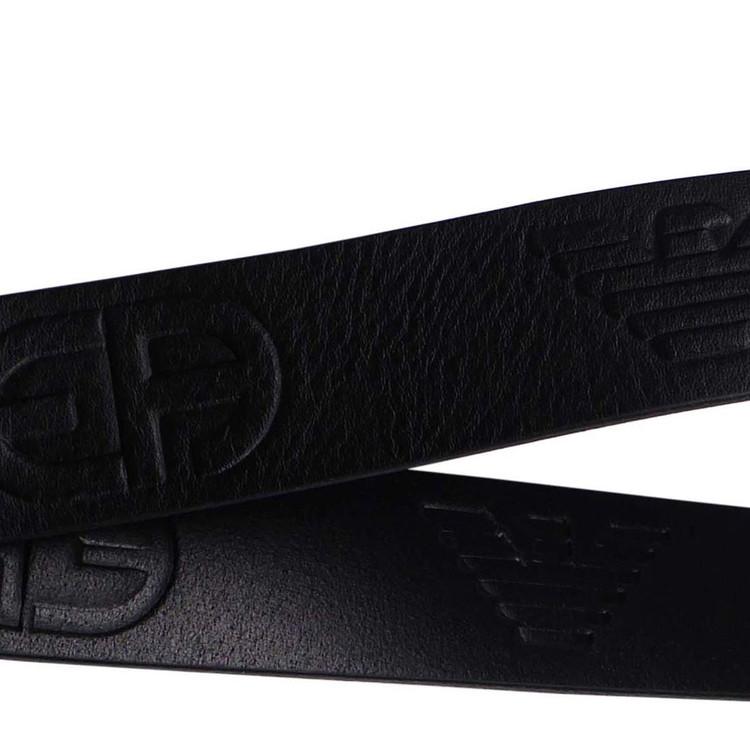 レザーベルト EMPORIO ARMANI Mサイズ 36インチ ウエスト80~90cm アルマーニ ベルト ギフト用 専用BOX付き メンズベルト プレゼント ギフト 誕生日 代引不可_3