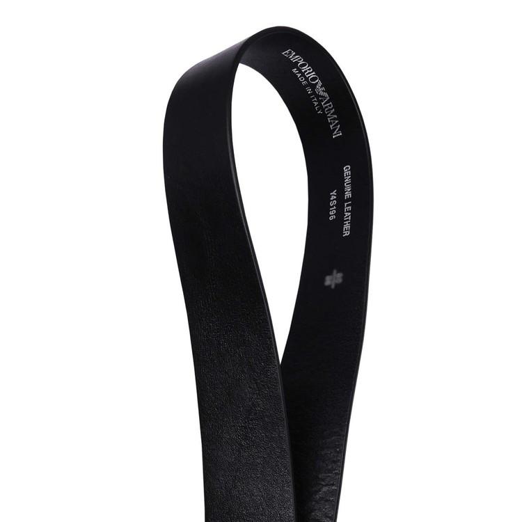 レザーベルト EMPORIO ARMANI Mサイズ 36インチ ウエスト80~90cm アルマーニ ベルト ギフト用 専用BOX付き メンズベルト プレゼント ギフト 誕生日 代引不可_2