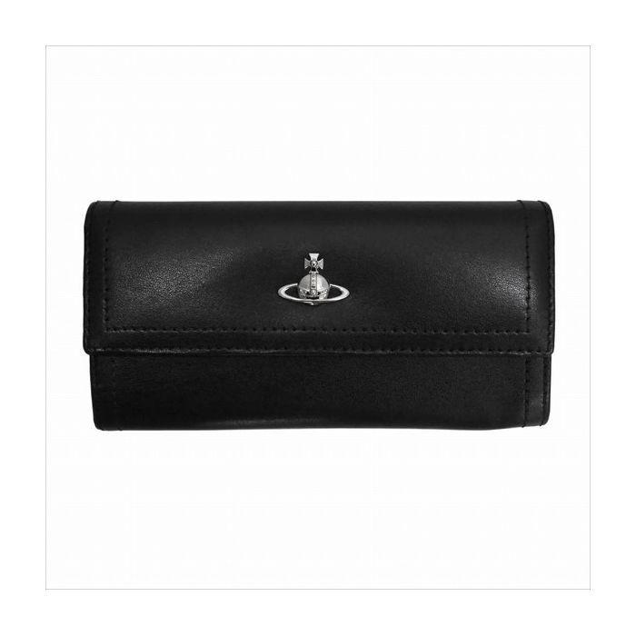 VIVIENNE WESTWOOD ヴィヴィアンウエストウッド NO.10 CAMBRIDGE 長財布 51060022 BLACK 18SS