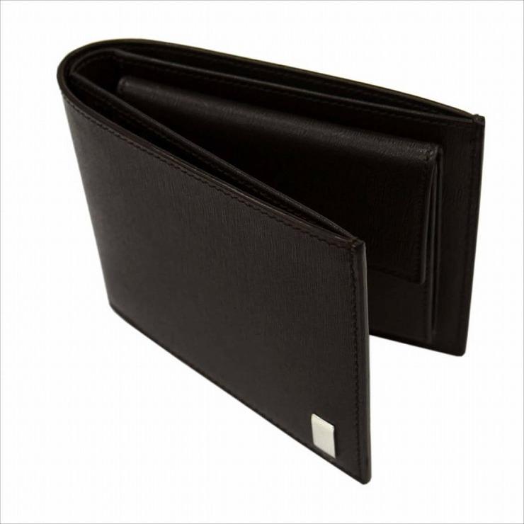 DUNHILL ダンヒル SIDECAR 二つ折り財布 小銭入れ有 FP3070E おしゃれ