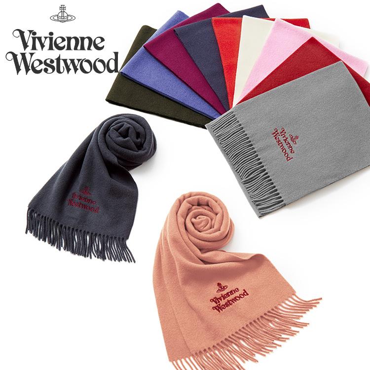 Vivienne Westwood 2024年モデル マフラー 24-81030007-W00Q7 レディース メンズ ヴィヴィアンウエストウッド ウール100%