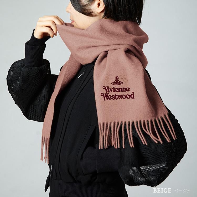 Vivienne Westwood 2025年モデル マフラー 25-81030007-W00Q7-AAB