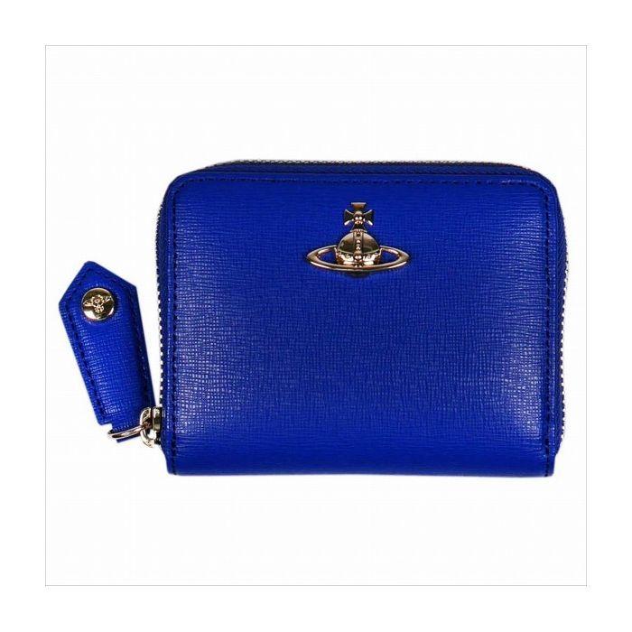 21公式店舗 Vivienne Westwood ヴィヴィアンウエストウッド No 10 Saffiano 小銭入れ財布 Blue 18ss 最も優遇 Www Skylanceronline Com